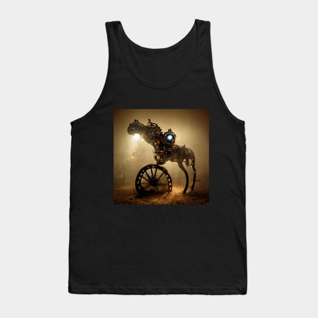 Cyber Horse Tank Top by DuncanStar